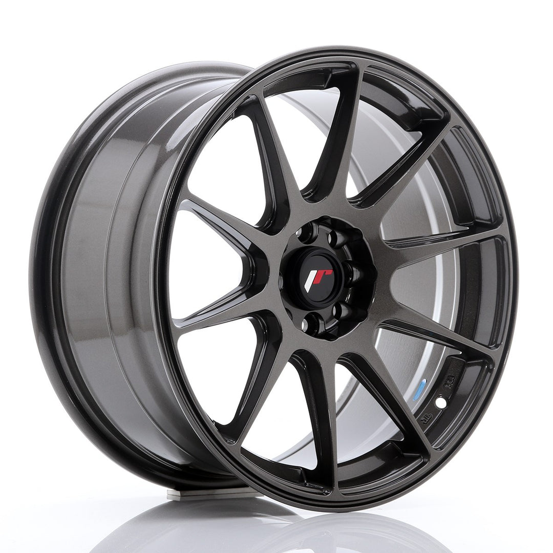 LLANTA JAPAN RACING JR11 17X8,25 ET 25 4X100 4X108 CB 73,1 GRIS