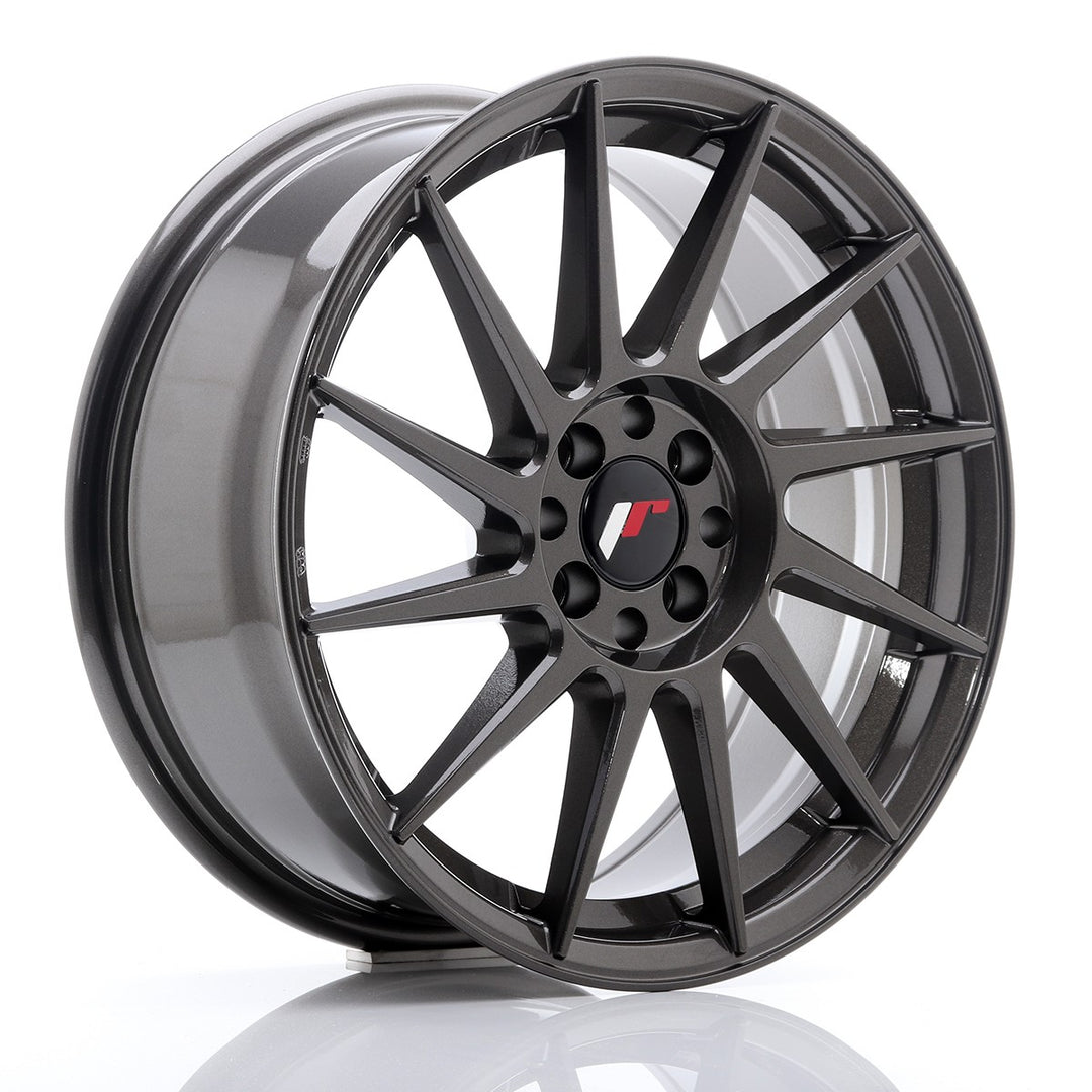 LLANTA JAPAN RACING JR22 17X7 ET 25 4X100 4X108 CB 73,1 GRIS