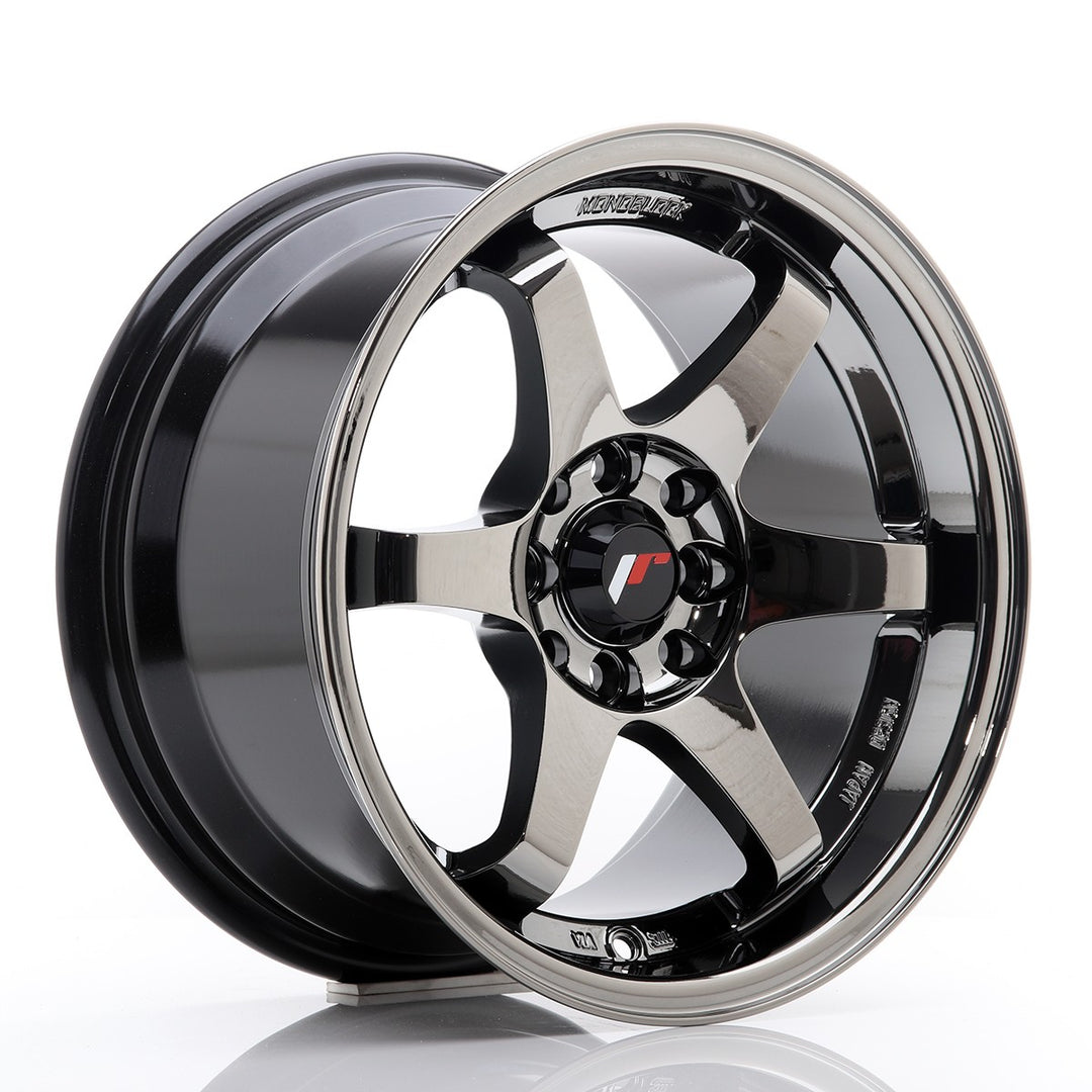JAPAN RACING JR3 RIM 15''X8 ET 25 4X100 4X108 CB 73.1 CHROME