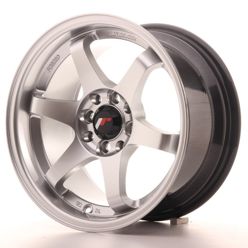 JAPAN RACING JR3 RIM 15''X8 ET 25 4X100 4X108 CB 73.1 SILVER