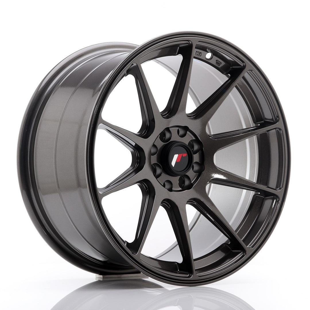 LLANTA JAPAN RACING JR11 17X9 ET 25 4X108 4X100 CB 73,1 GRIS
