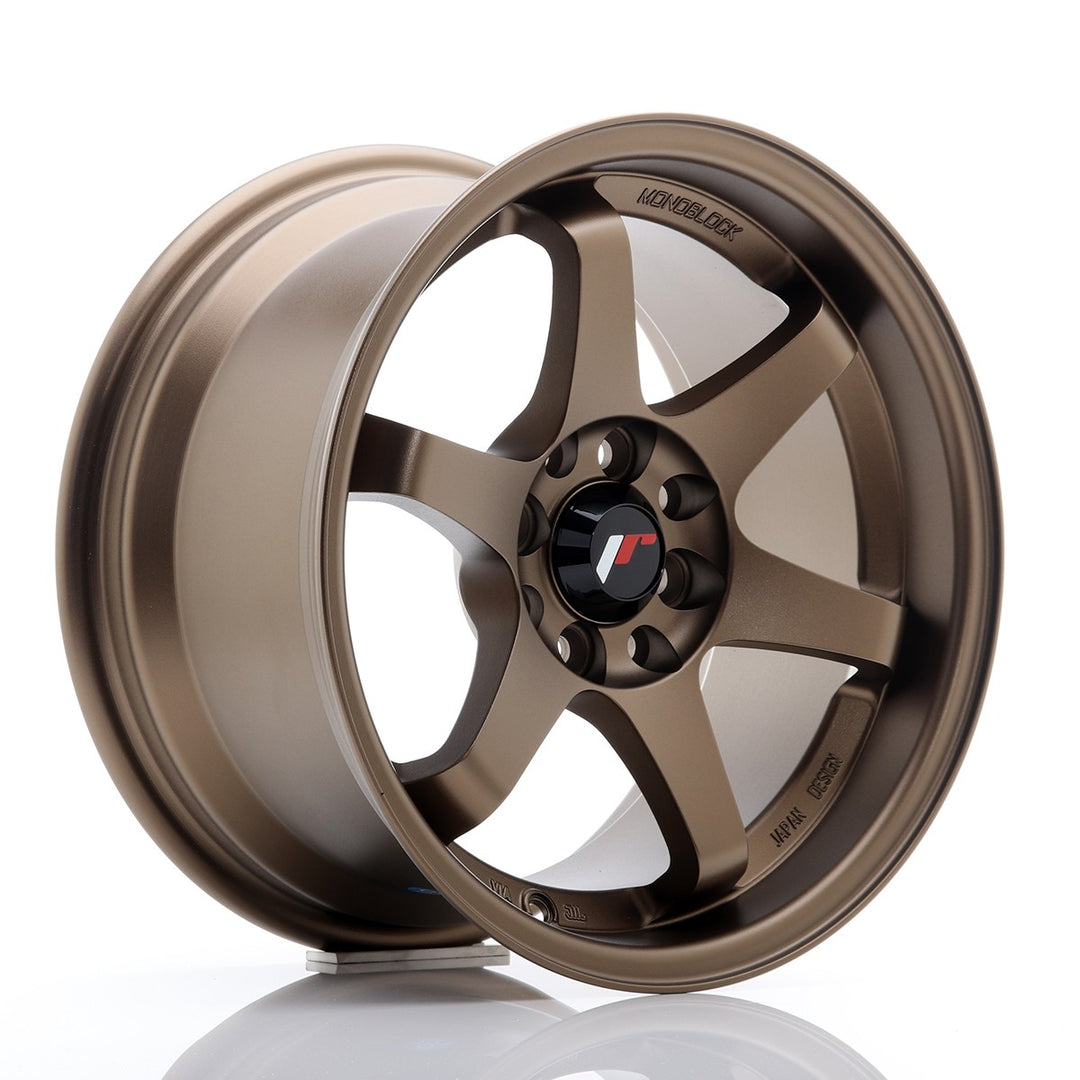 JAPAN RACING JR3 RIM 15''X8 ET 25 4X108 4X100 CB 73.1 BRONZE