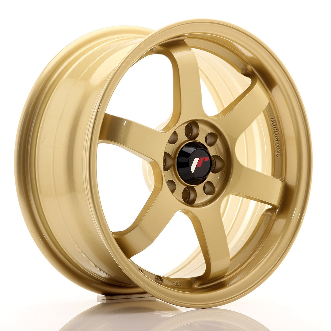 LLANTA JAPAN RACING JR3 16X7 ET 25 4X108 4X100 CB 73,1 GOLD
