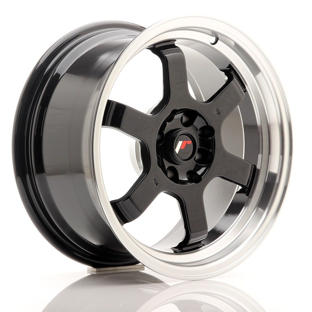 LLANTA JAPAN RACING JR12 16X8 ET 15 4X100 4X114,3 CB 73,1 NEGRO