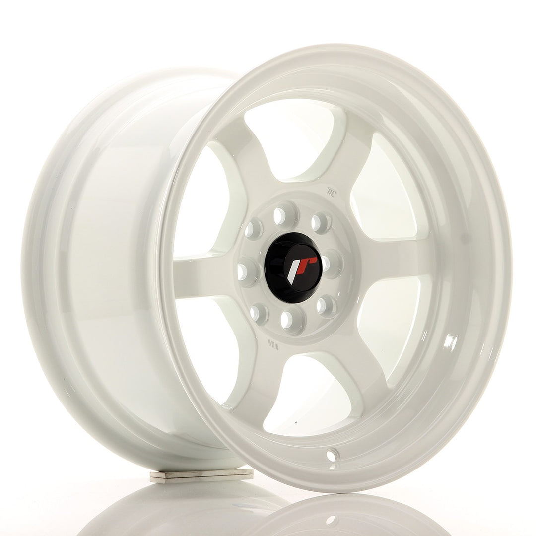LLANTA JAPAN RACING JR12 15''X8,5 ET 13 4X100 4X114,3 CB 73,1 BLANCO