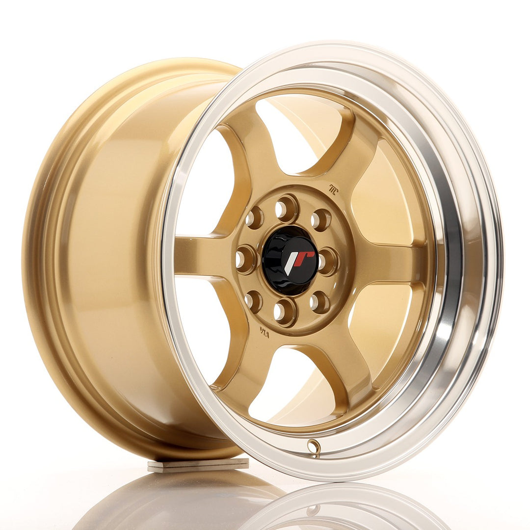 LLANTA JAPAN RACING JR12 15''X8,5 ET 13 4X114,3 4X100 CB 73,1 GOLD