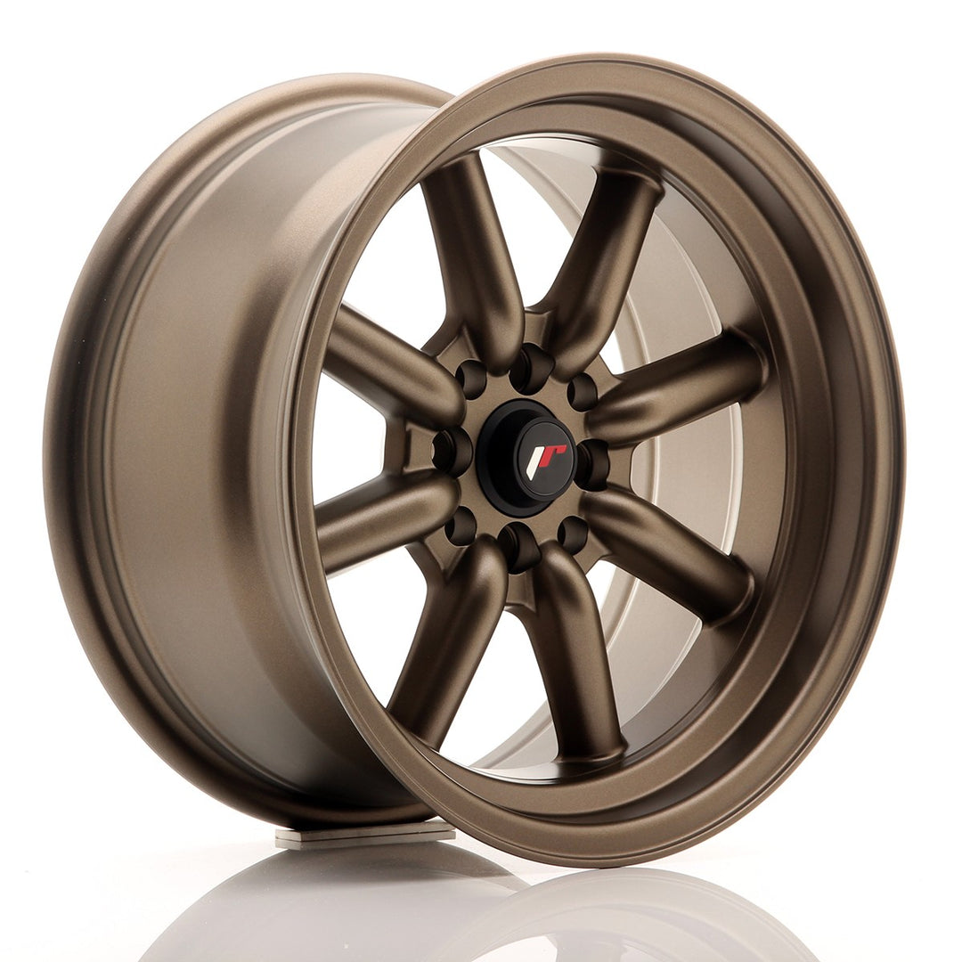 LLANTA JAPAN RACING JR19 16X8 ET 0 4X100 4X114,3 CB 73,1 BRONCE