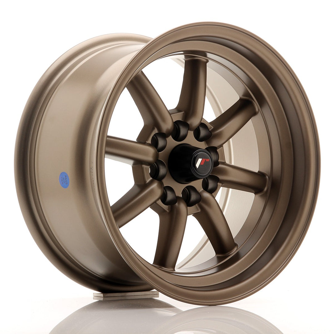 LLANTA JAPAN RACING JR19 15''X8 ET 0 4X108 4X100 CB 73,1 BRONCE