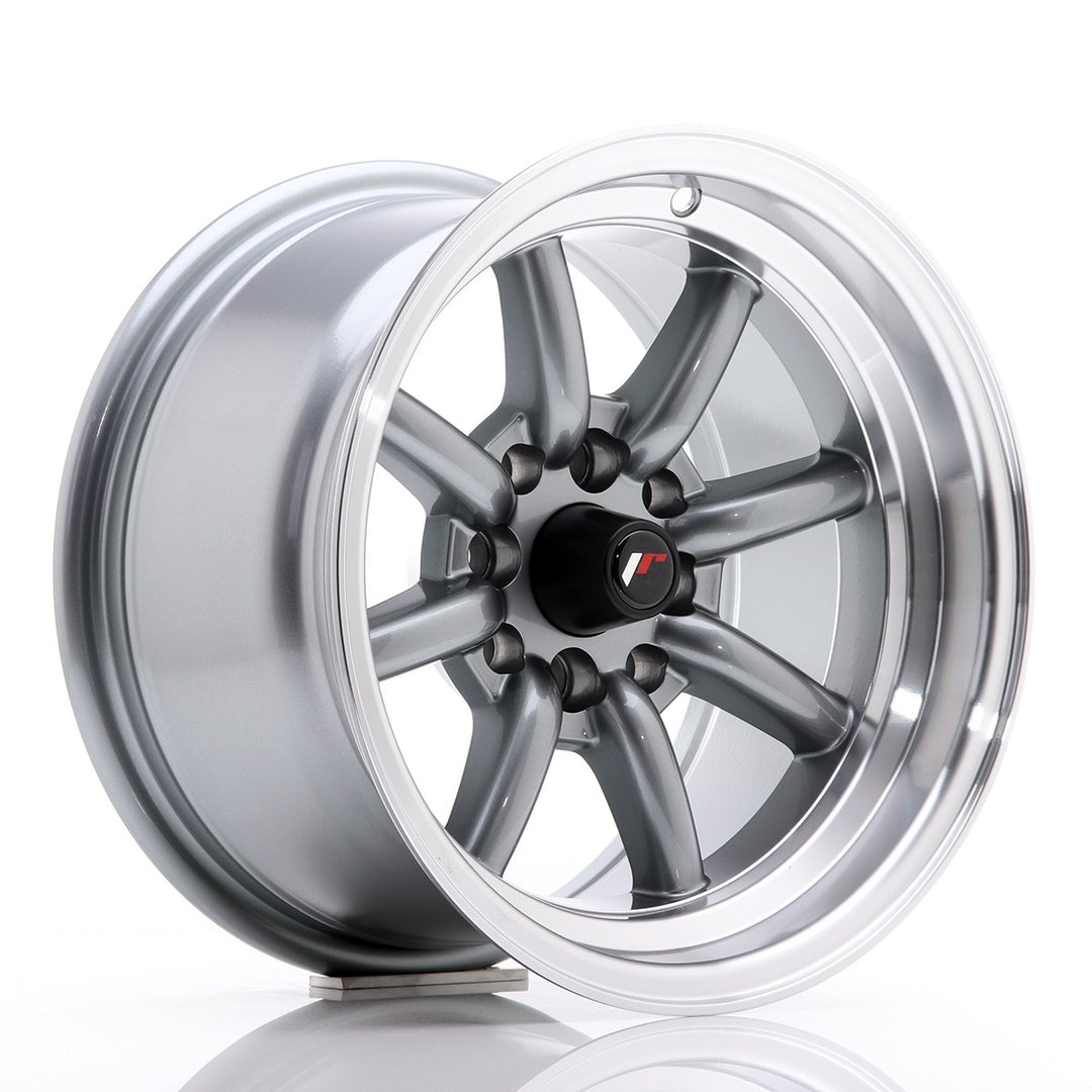 LLANTA JAPAN RACING JR19 14X8 ET -13 4X114,3 4X100 CB 73,1 GUN METAL