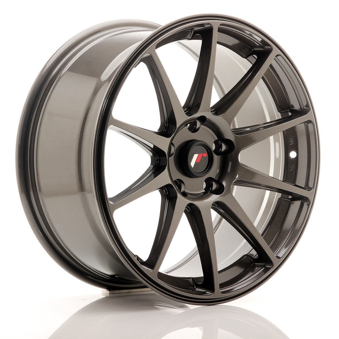 LLANTA JAPAN RACING JR11 18X8,5 ET 35 5X120 CB 72,6 GRIS PULIDO