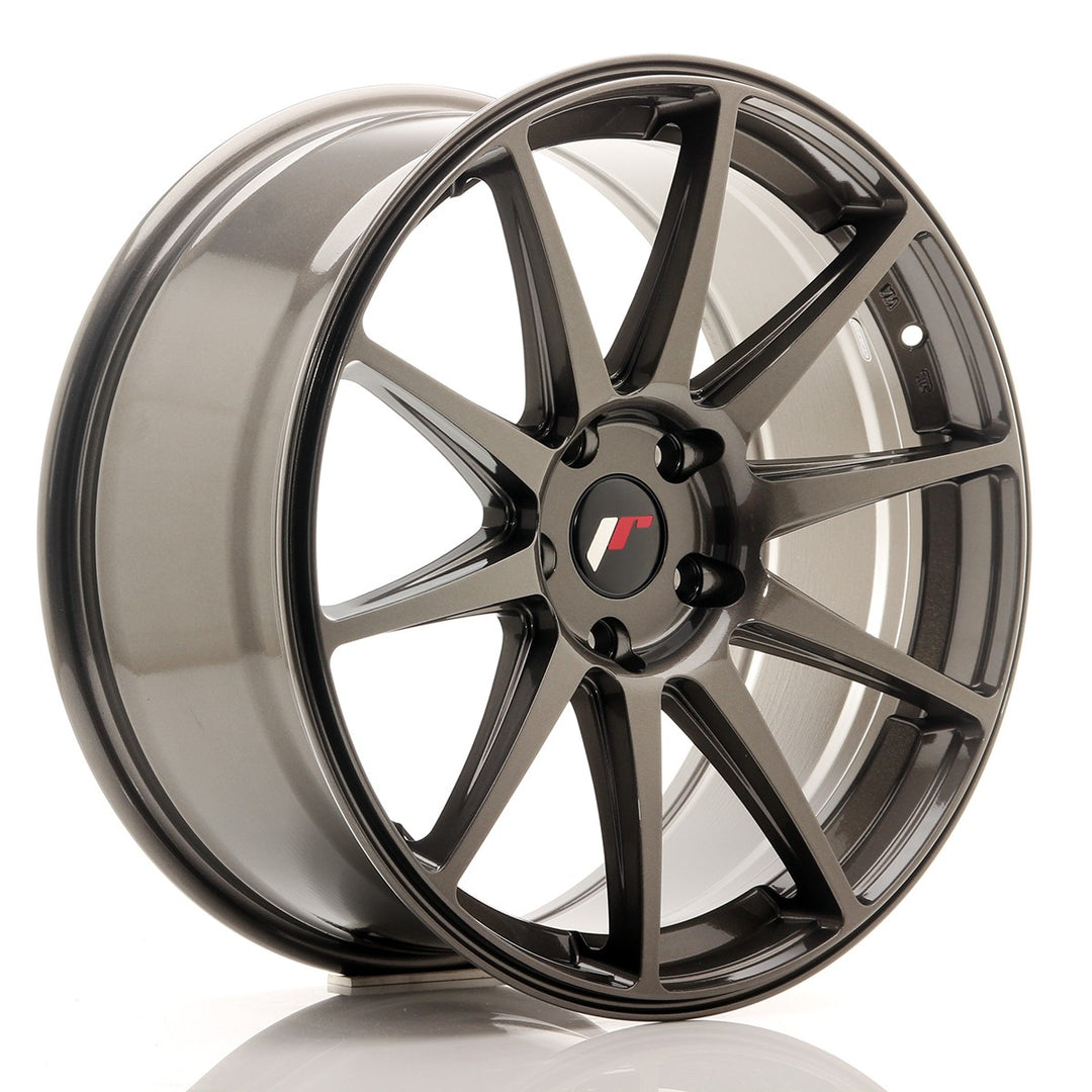 JAPAN RACING JR11 FELGE 19''X8.5 ET 35 5X120 CB 72.6 GRAU POLIERT