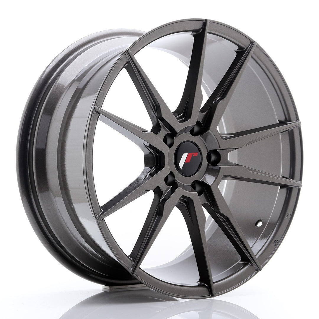 LLANTA JAPAN RACING JR21 19''X8,5 ET 35 5X120 CB 72,6 GRIS PULIDO