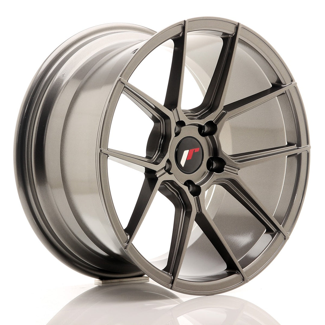 LLANTA JAPAN RACING JR30 18X9,5 ET 35 5X120 CB 72,6 GRIS PULIDO