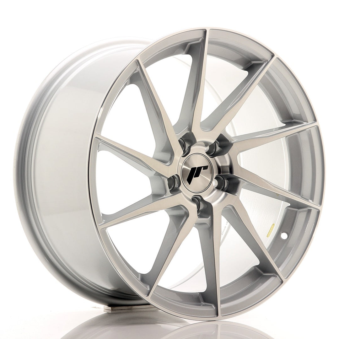 LLANTA JAPAN RACING JR36 18X9 ET 35 5X120 CB 72,6 PLATA