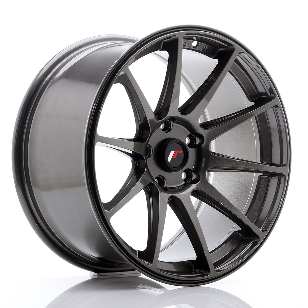 LLANTA JAPAN RACING JR11 18X9,5 ET 30 5X120 CB 72,6 GRIS PULIDO