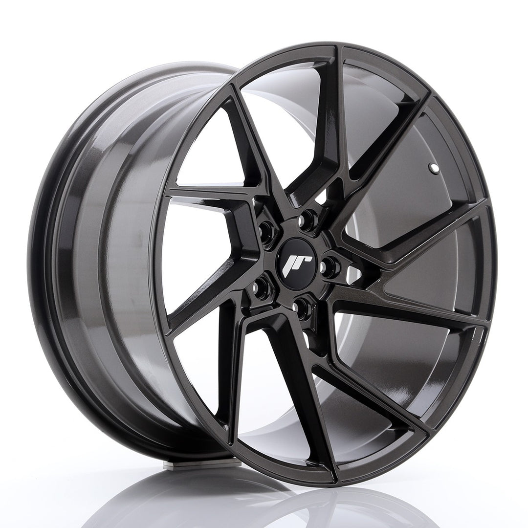 LLANTA JAPAN RACING JR33 20X10,5 ET 30 5X120 CB 72,6 GRIS PULIDO