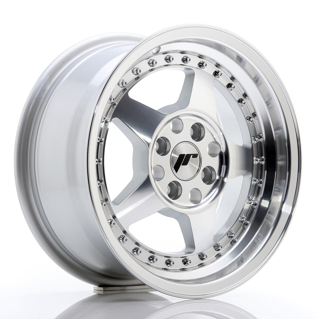LLANTA JAPAN RACING JR6 15''X7 ET 35 4X100 CB 67,1 SILVER