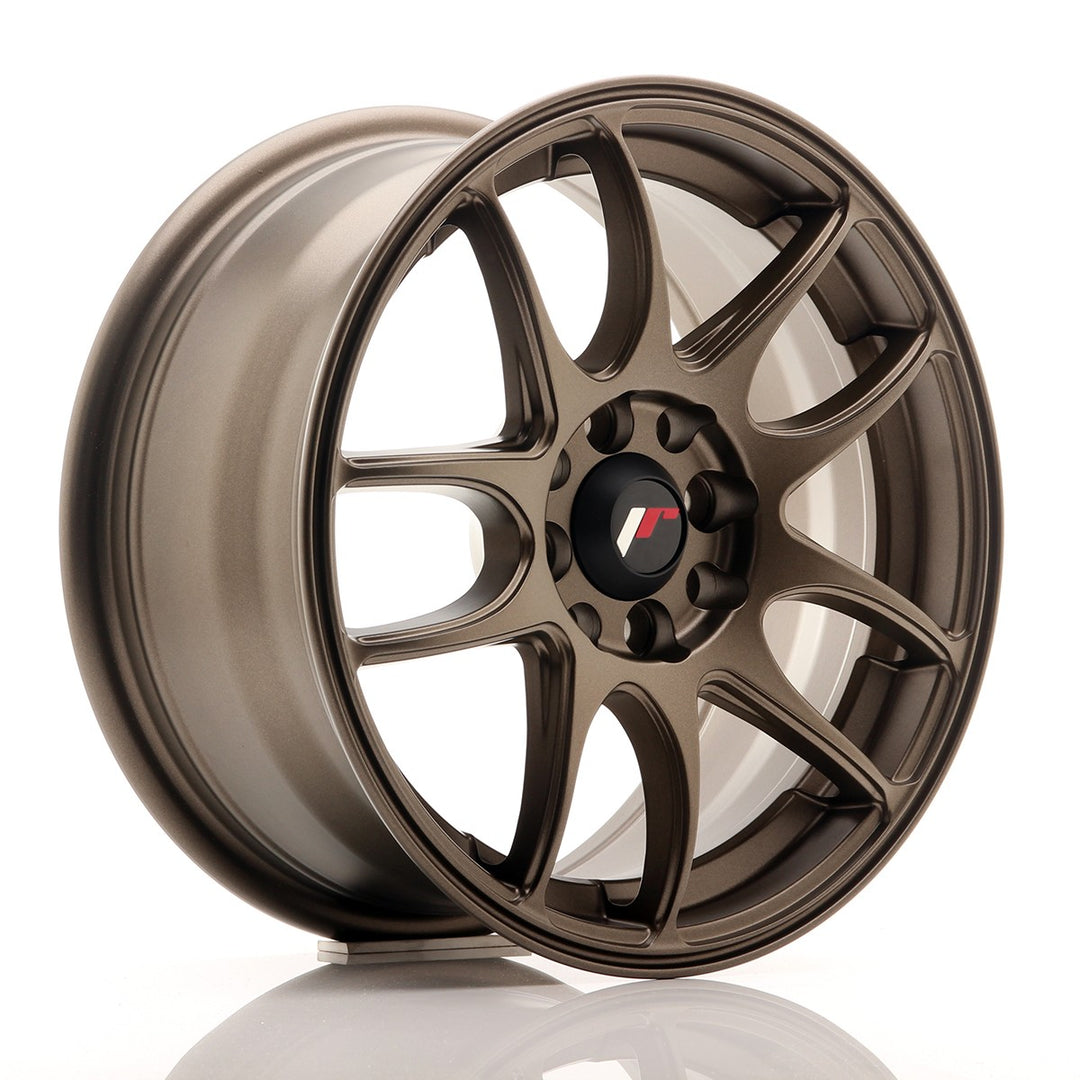 LLANTA JAPAN RACING JR29 15''X7 ET 35 4X100 4X108 CB 67,1 BRONCE