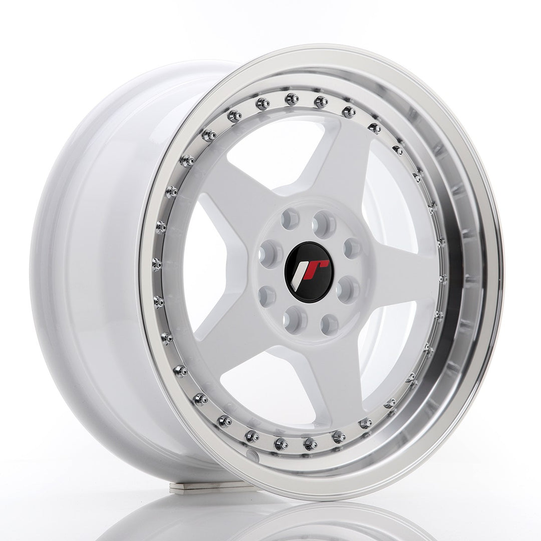 LLANTA JAPAN RACING JR6 16X7 ET 35 4X100 4X114,3 CB 67,1 BLANCO