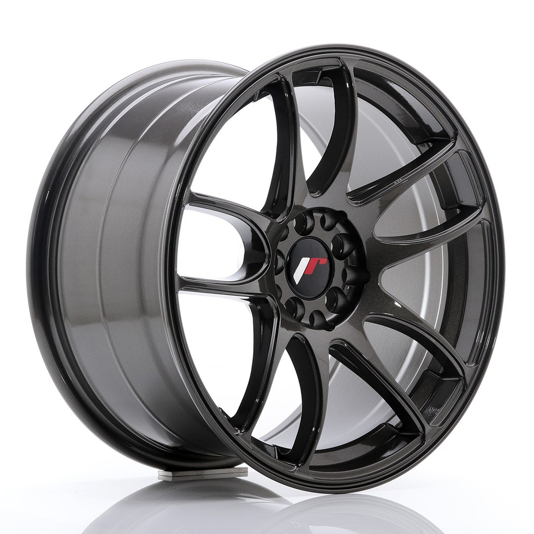 LLANTA JAPAN RACING JR29 17X9 ET 35 5X100 5X114,3 CB 67,1 GRIS PULIDO
