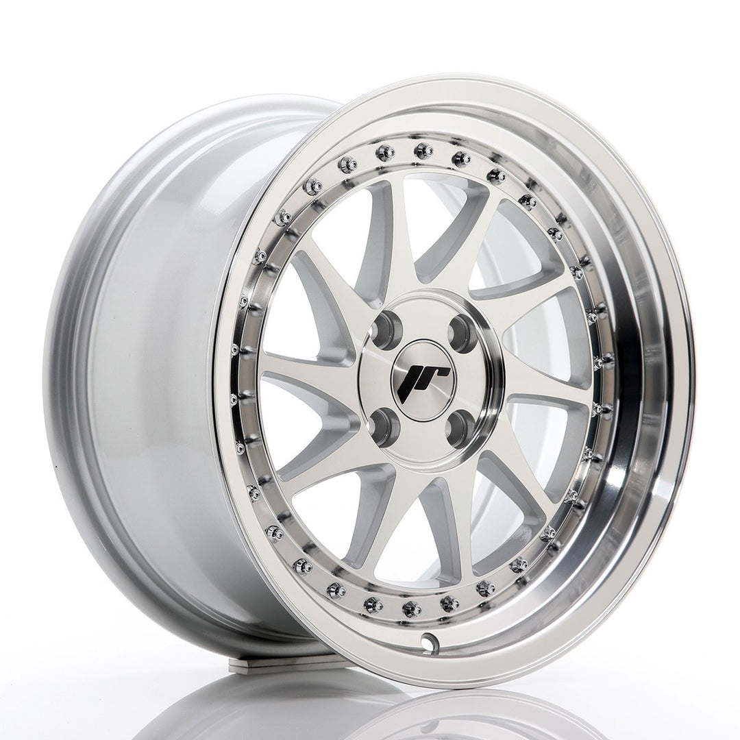LLANTA JAPAN RACING JR26 16X8 ET 30 4X100 CB 67,1 SILVER