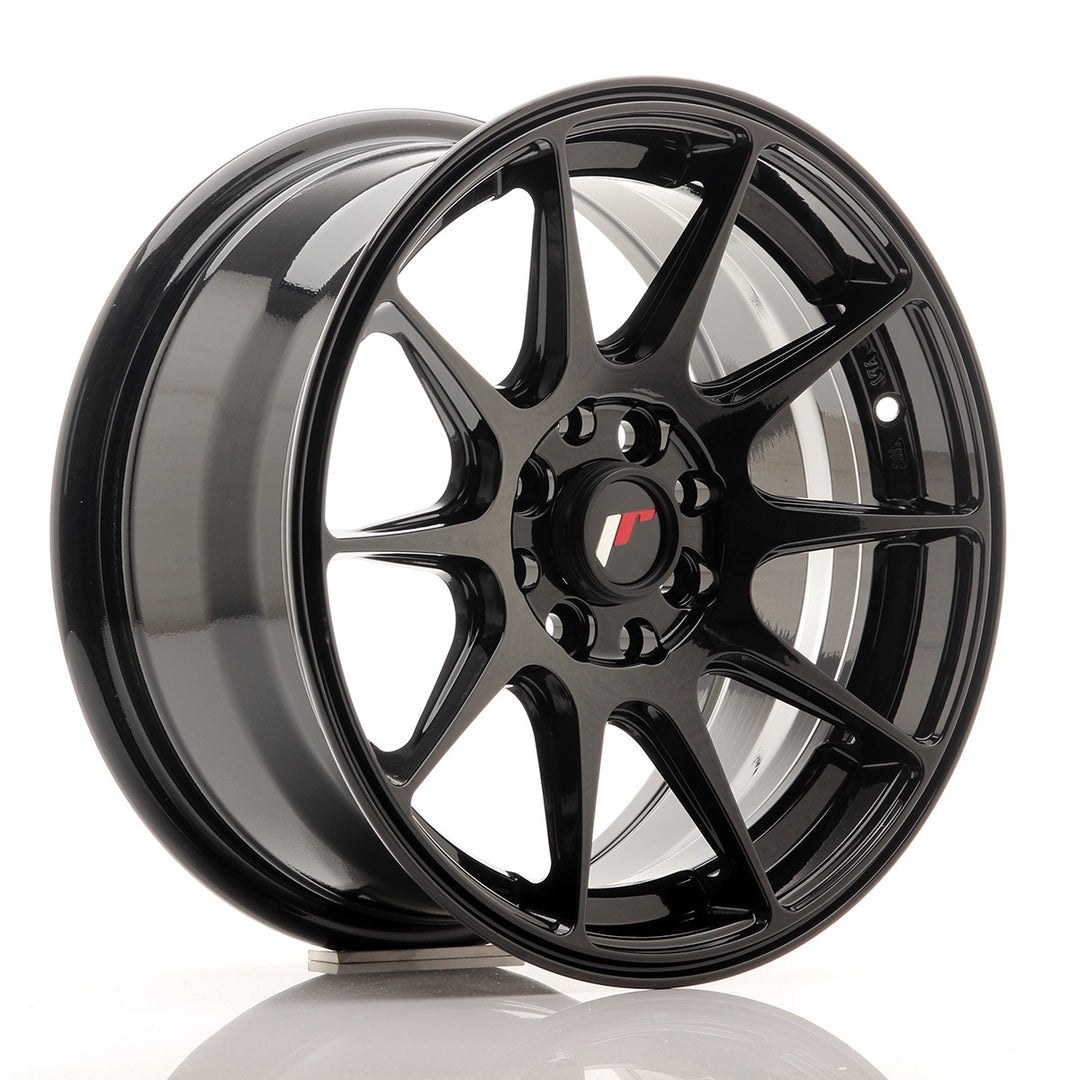 LLANTA JAPAN RACING JR11 15''X7 ET 30 4X100 4X108 CB 67,1 NEGRO