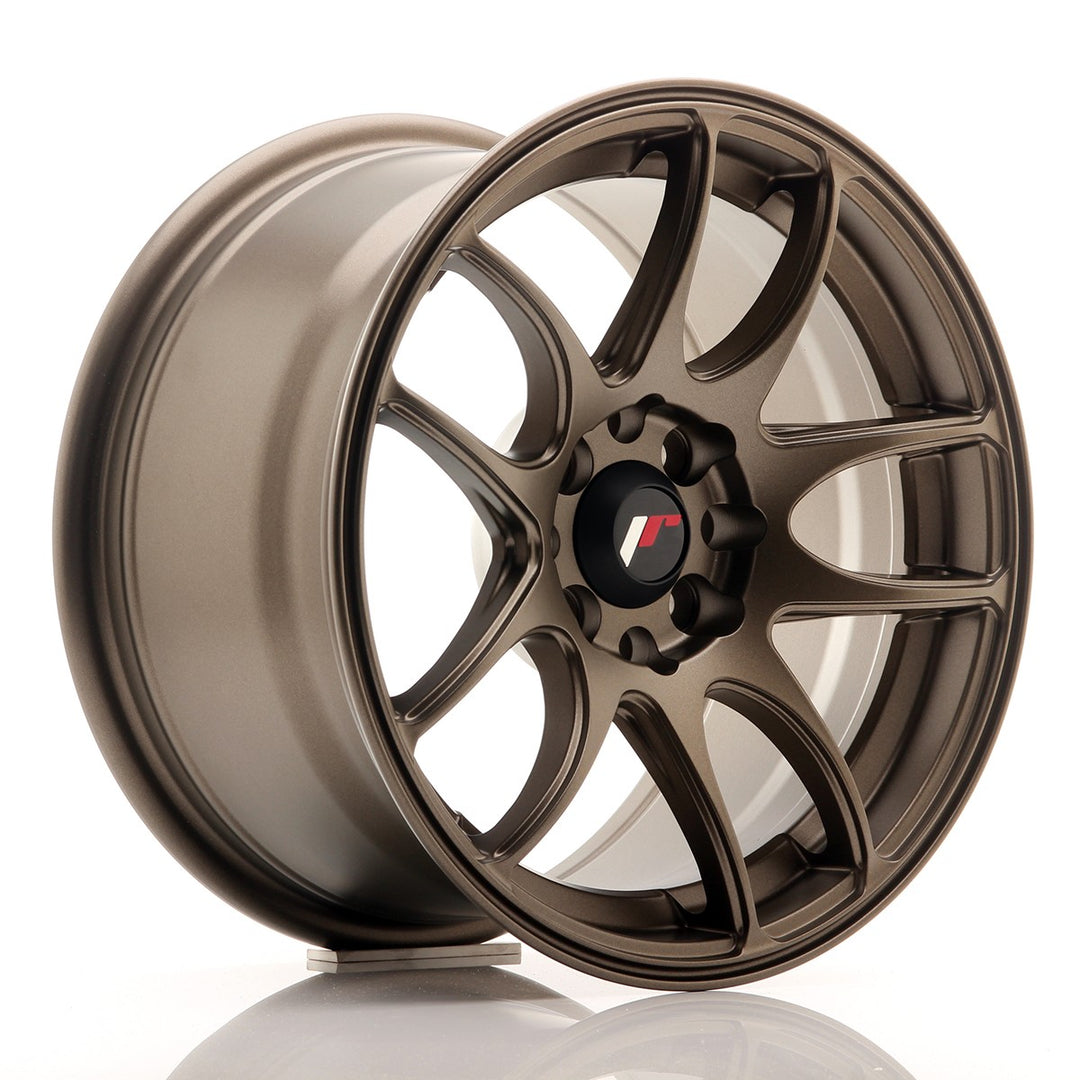 LLANTA JAPAN RACING JR29 15''X8 ET 28 4X108 4X100 CB 67,1 BRONCE