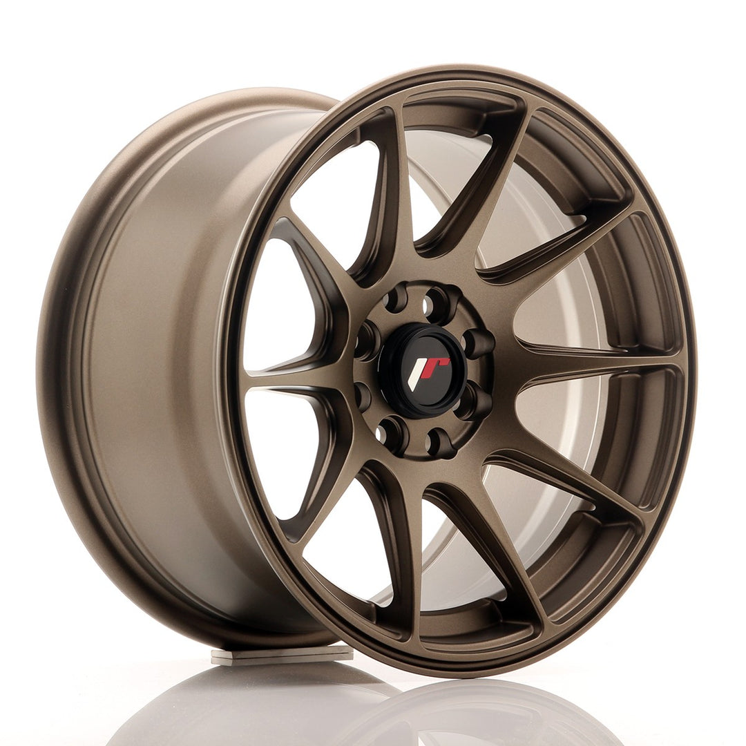 LLANTA JAPAN RACING JR11 15''X8 ET 25 4X100 4X114,3 CB 67,1 BRONCE