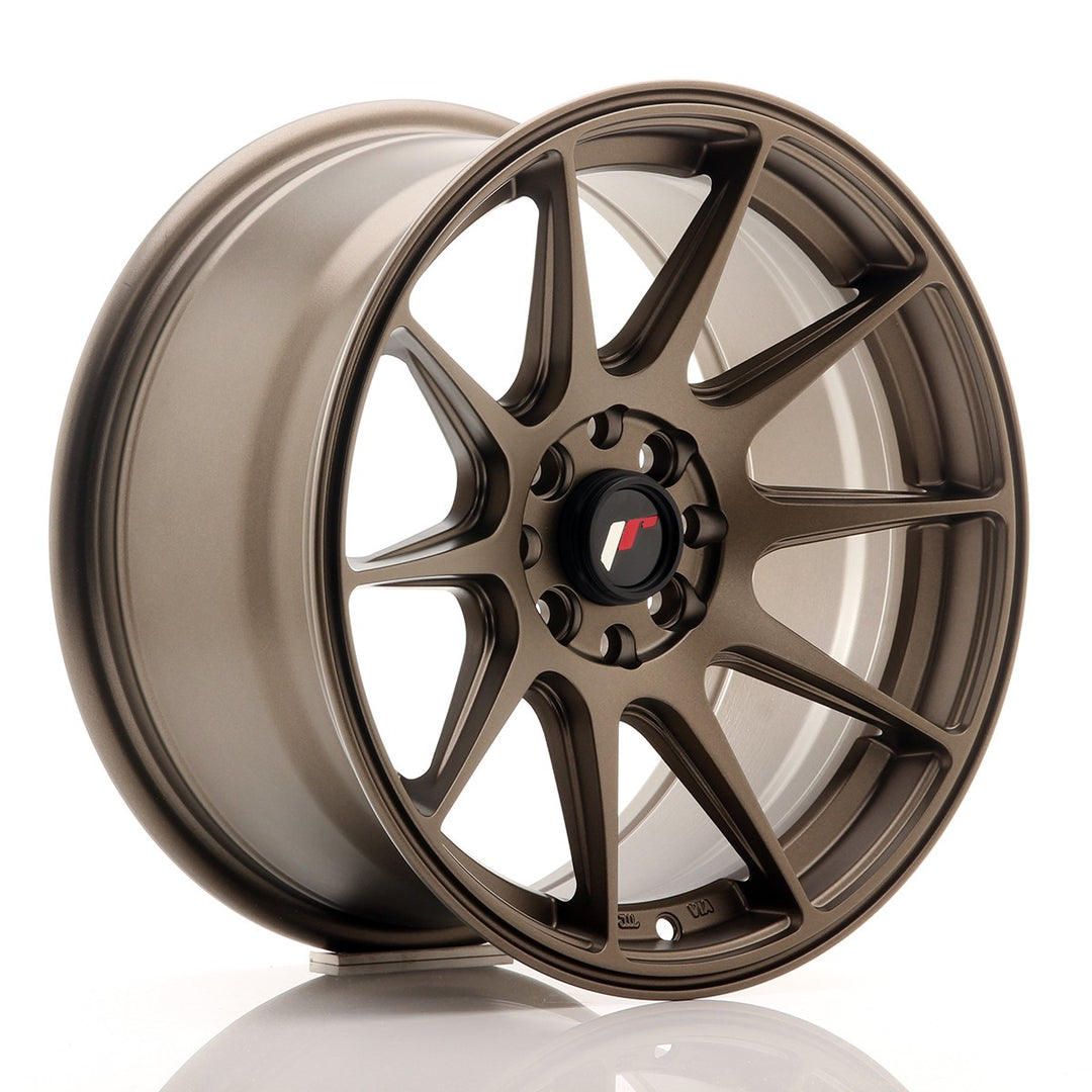 LLANTA JAPAN RACING JR11 16X8 ET 25 4X108 4X100 CB 67,1 BRONCE