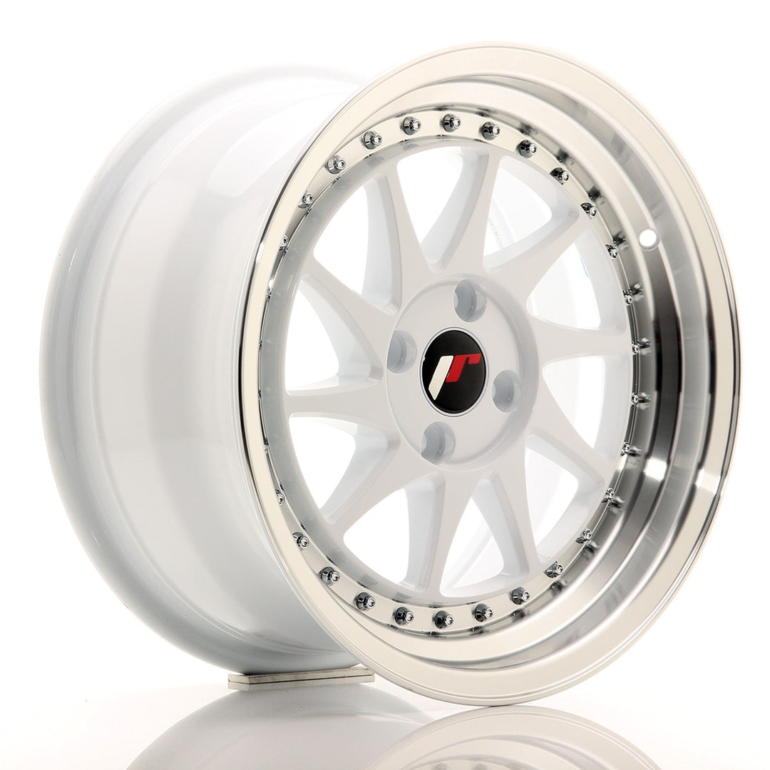 LLANTA JAPAN RACING JR26 16X8 ET 25 4X108 4X100 CB 67,1 BLANCO
