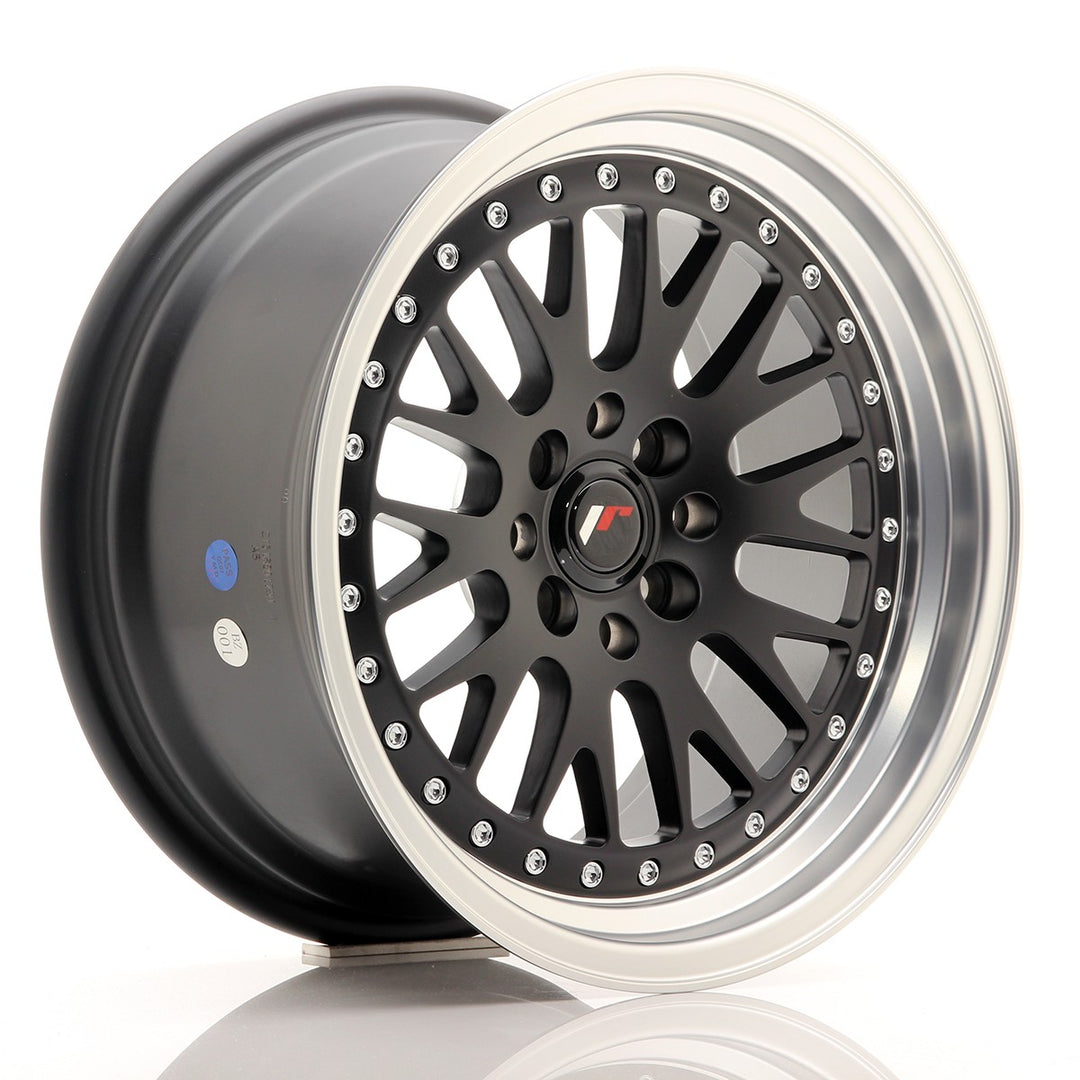 LLANTA JAPAN RACING JR10 16X8 ET 20 4X108 4X100 CB 67,1 NEGRO