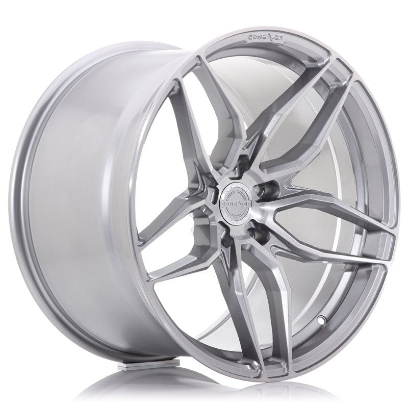 LLANTA JAPAN RACING CVR3 20X8,5 ET 45 5X112 CB 66,6 TITANIO PULIDO
