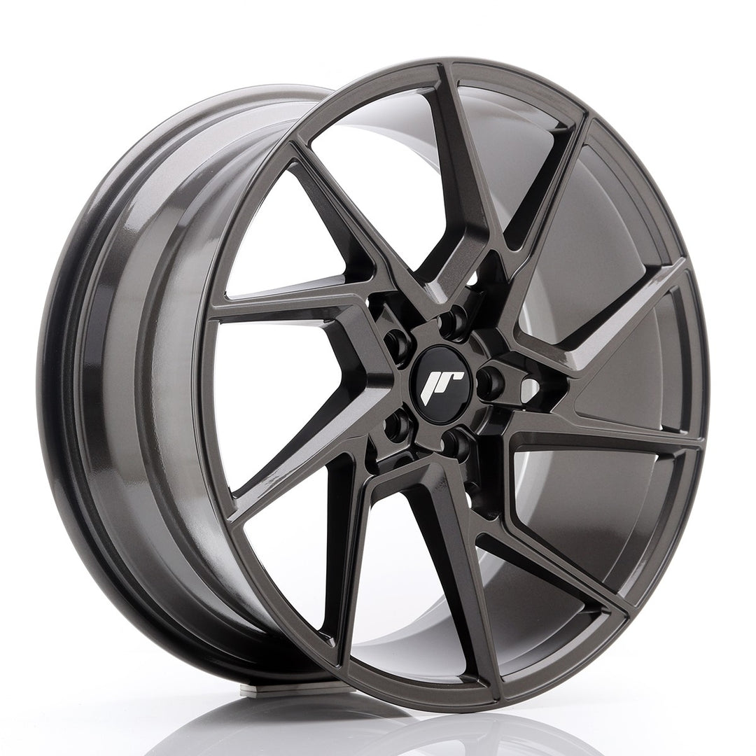LLANTA JAPAN RACING JR33 20X9 ET 42 5X112 CB 66,6 GRIS PULIDO