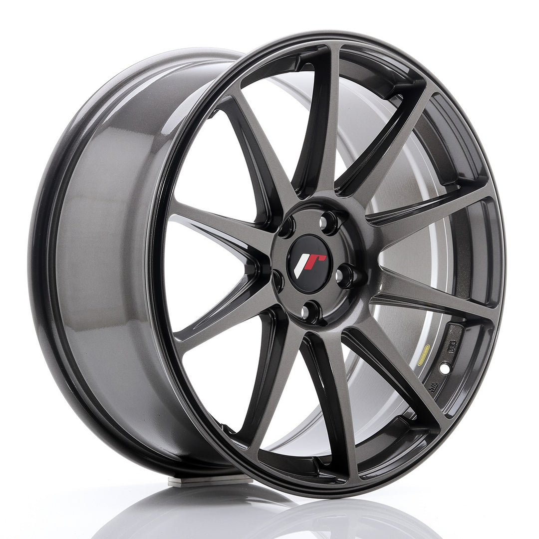 LLANTA JAPAN RACING JR11 19''X8,5 ET 40 5X112 CB 66,6 GRIS PULIDO