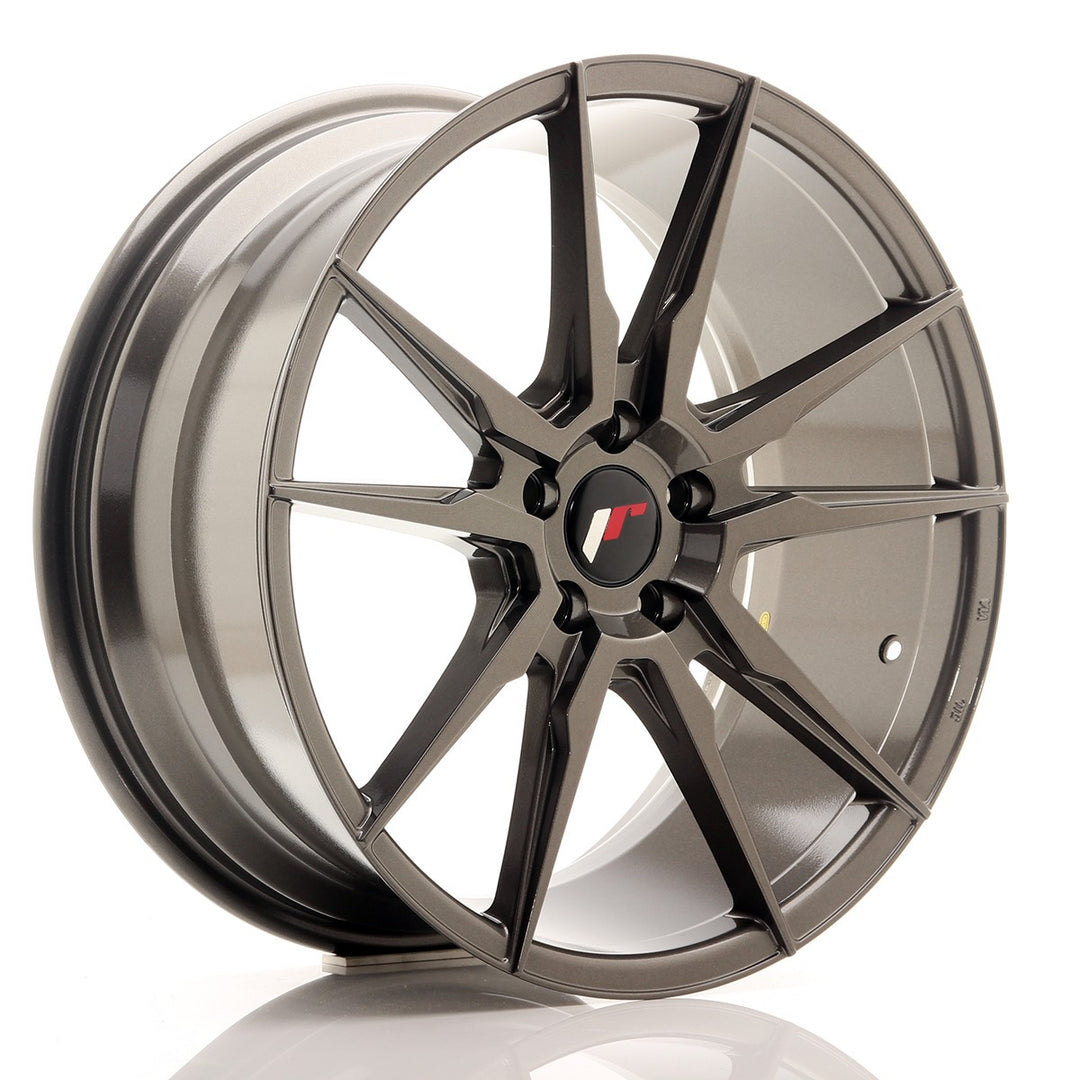 LLANTA JAPAN RACING JR21 19''X8,5 ET 40 5X112 CB 66,6 GRIS PULIDO