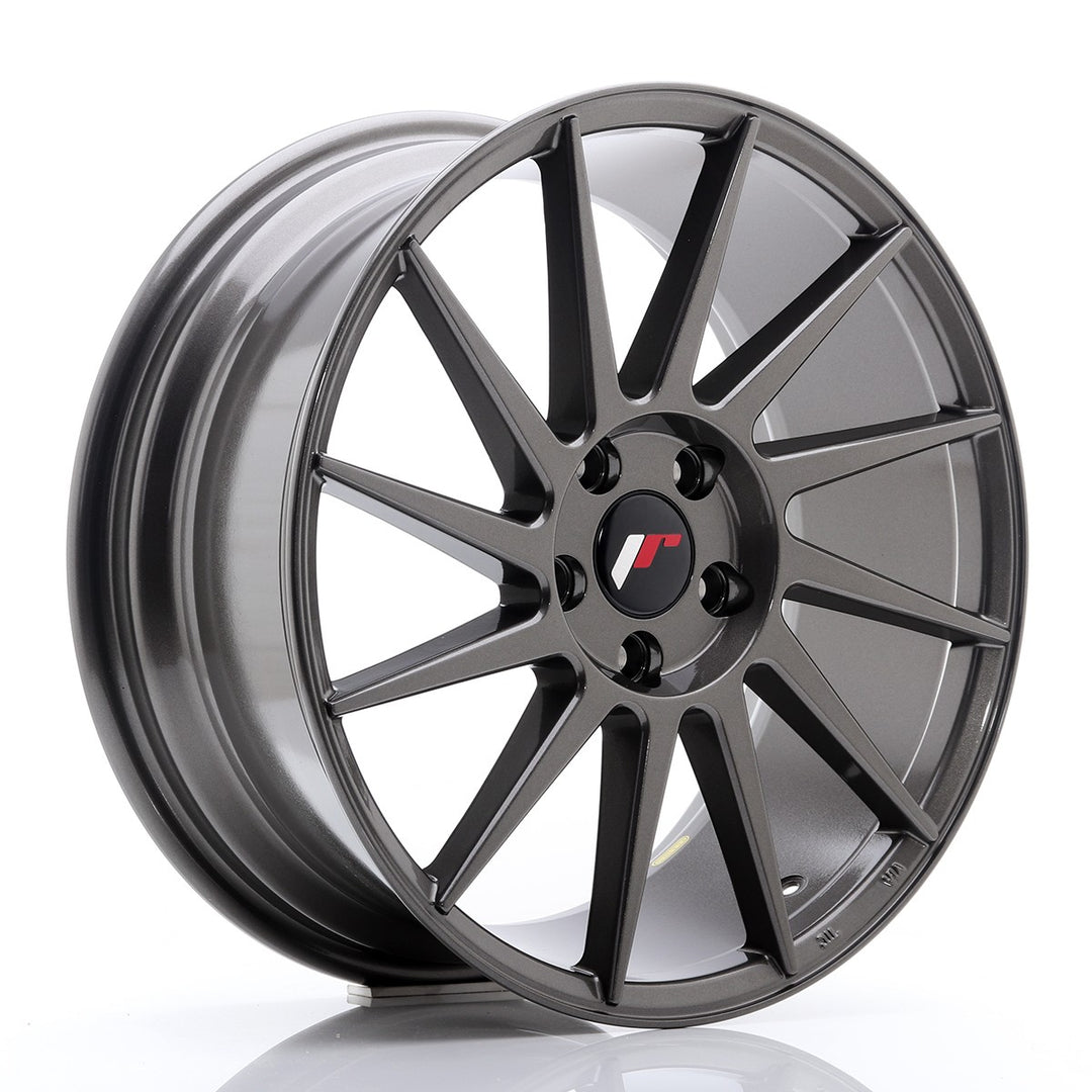 LLANTA JAPAN RACING JR22 18X7,5 ET 40 5X112 CB 66,6 GRIS PULIDO