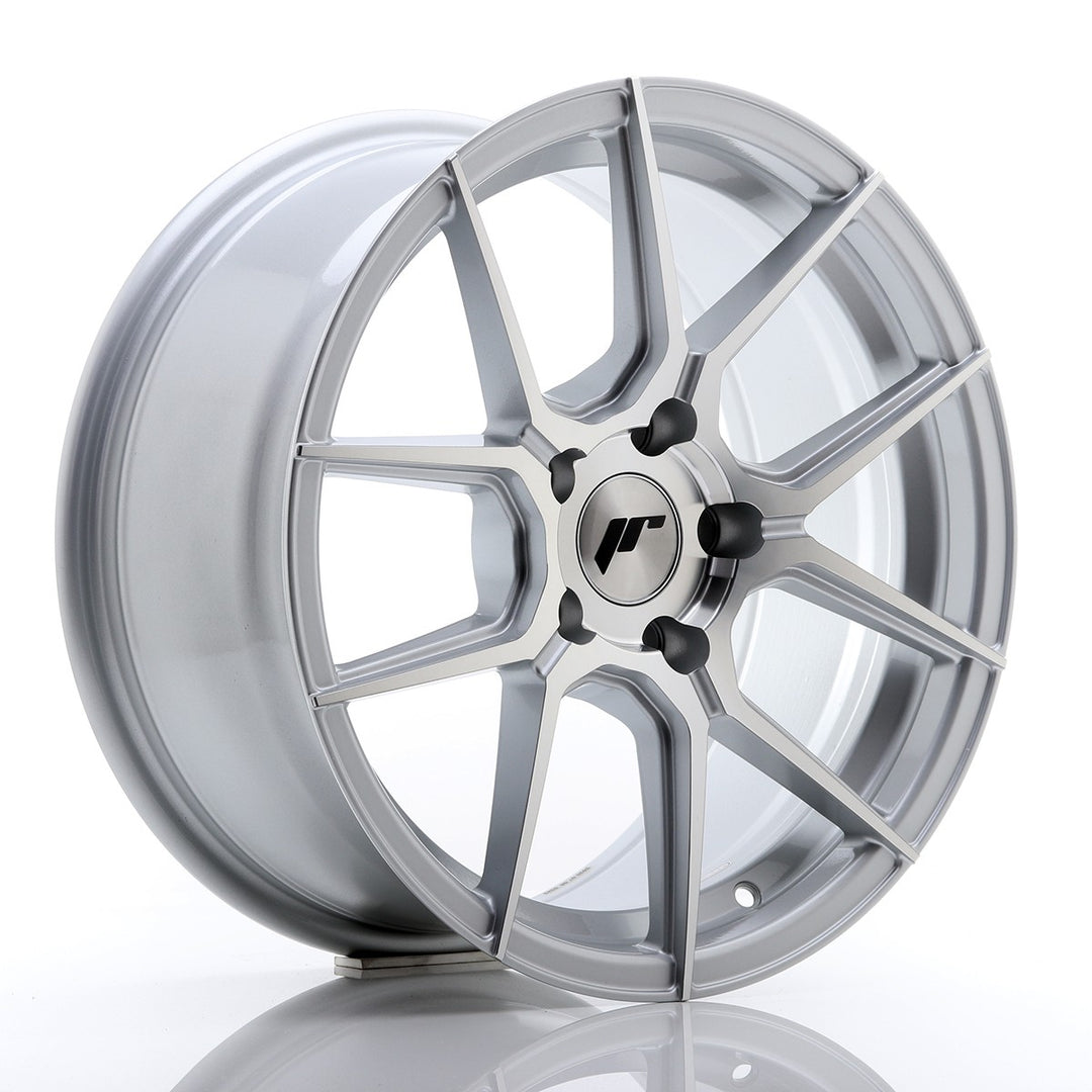 LLANTA JAPAN RACING JR30 17X8 ET 40 5X112 CB 66,6 PLATA