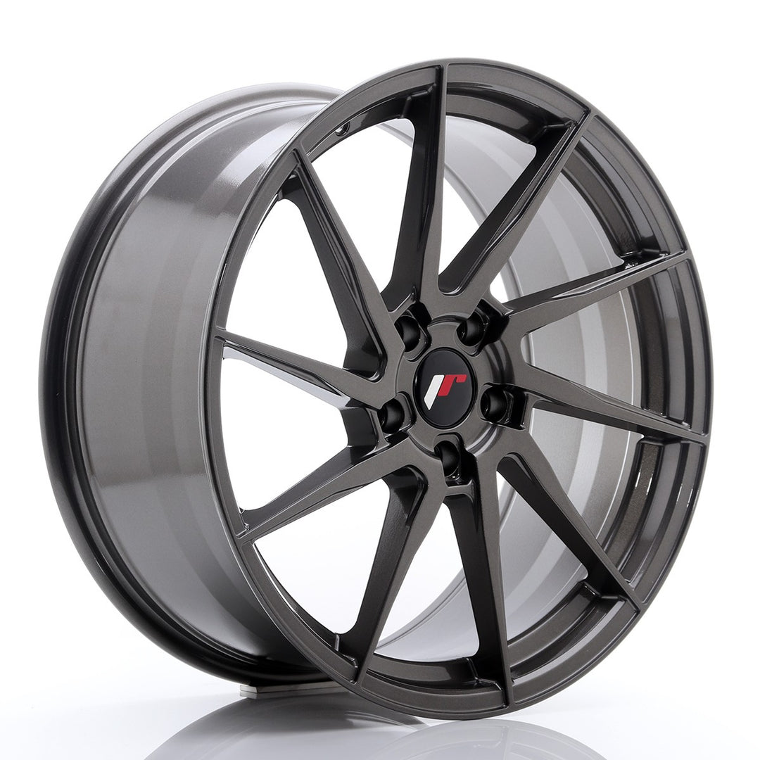 LLANTA JAPAN RACING JR36 20X9 ET 38 5X112 CB 66,6 GRIS PULIDO
