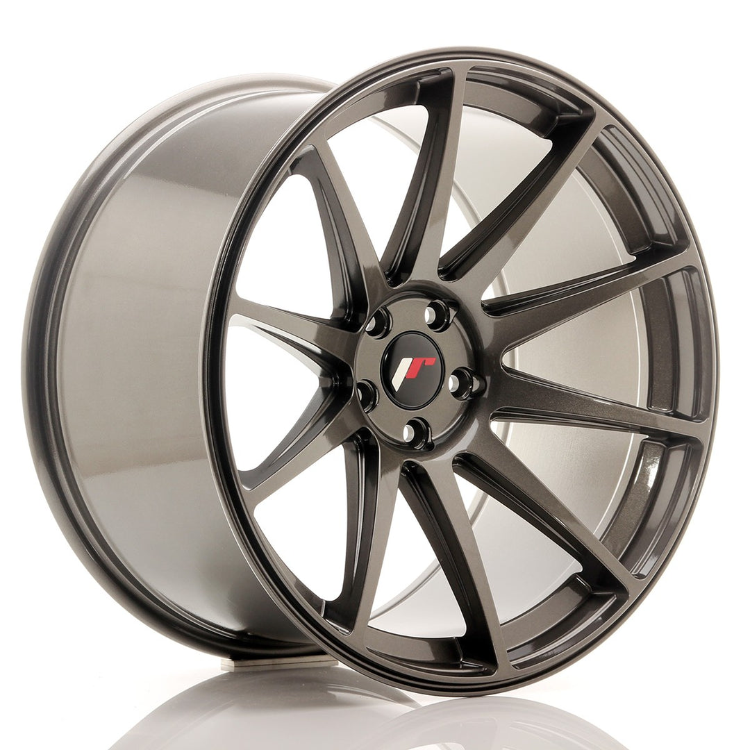 LLANTA JAPAN RACING JR11 20X11 ET 30 5X112 CB 66,6 GRIS PULIDO