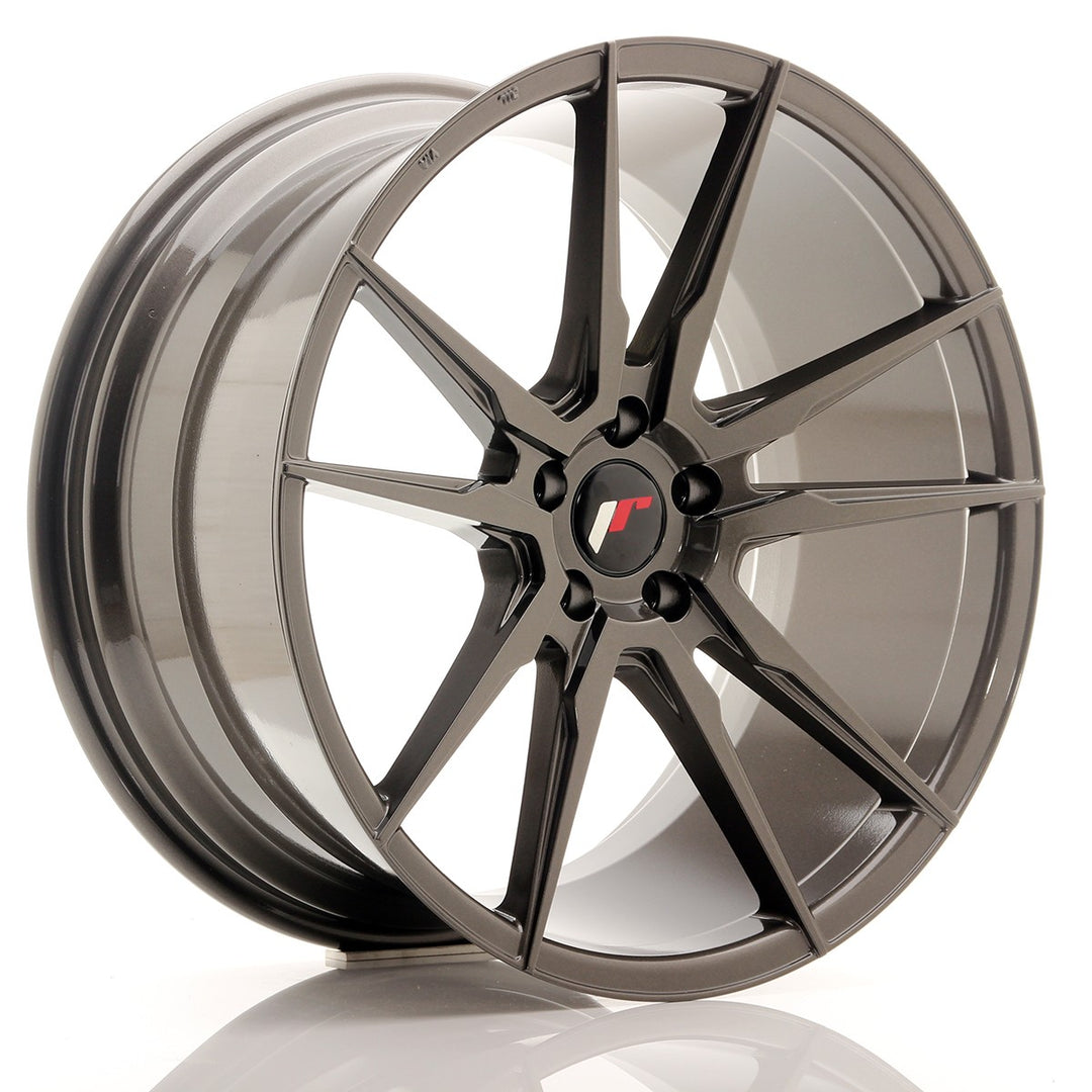 LLANTA JAPAN RACING JR21 20X10 ET 30 5X112 CB 66,6 GRIS PULIDO