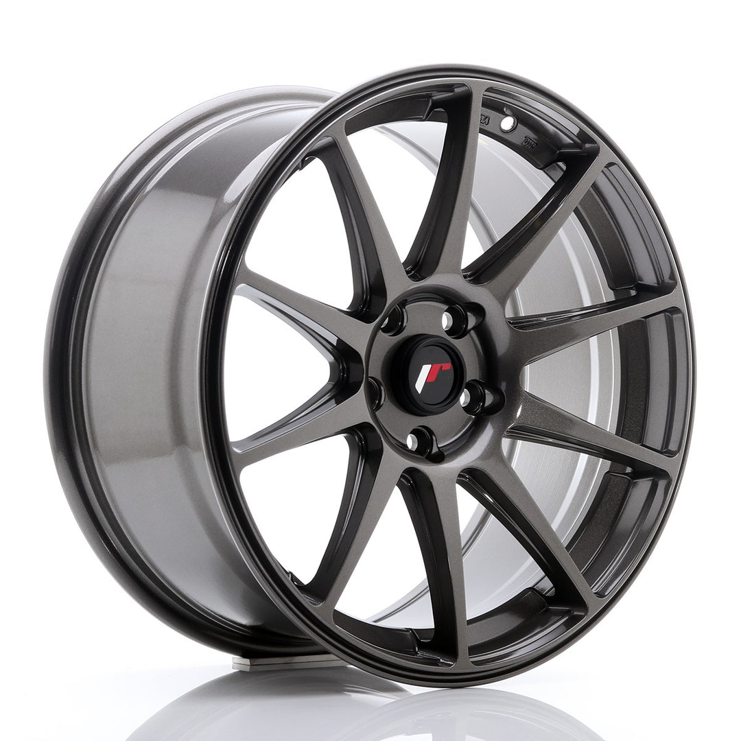 LLANTA JAPAN RACING JR11 18X8,5 ET 40 5X112 CB 57,1 GRIS PULIDO