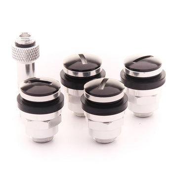 Japan Racing SET VALVULAS ALUMINIO JR V1 - BLACK