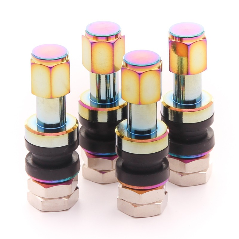 SET VALVULAS ALUMINIO V2 - NEOCHROME