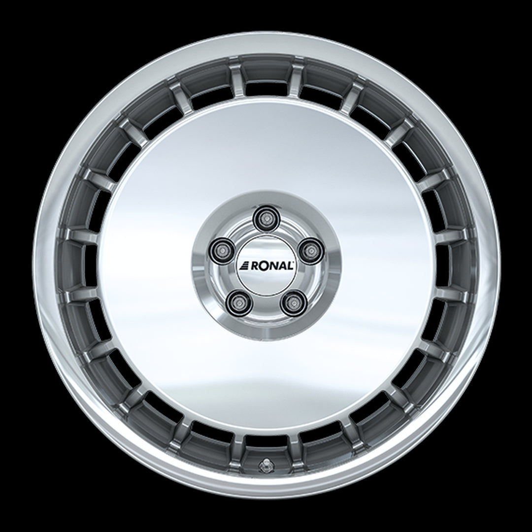 LLANTA RONAL R50 AERO 7.5X16 ET38 4x100 68 PLATA
