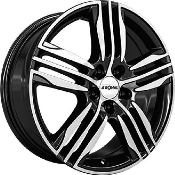 LLANTA RONAL R57 7.5X19 ET35 120X5 MX 82 NEGRO