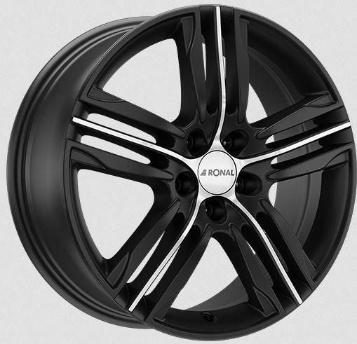 LLANTA RONAL R57 7.5X18 ET24 108X4 76 NEGRO MATE
