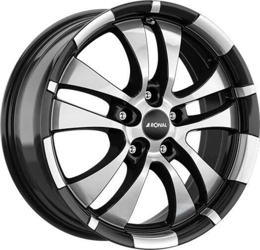 LLANTA RONAL R59 7.5X18 ET35 112X5 76 NEGRO