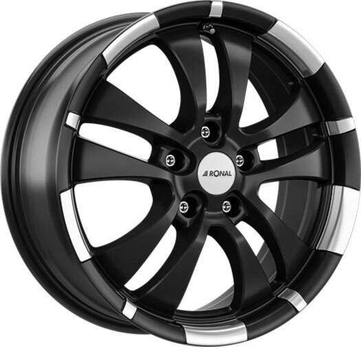 LLANTA RONAL R59 7.5X18 ET35 112X5 76 NEGRO