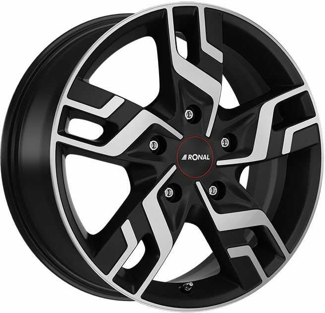 LLANTA RONAL R64 7.0X17 ET33 130X5 84.1 NEGRO MATE