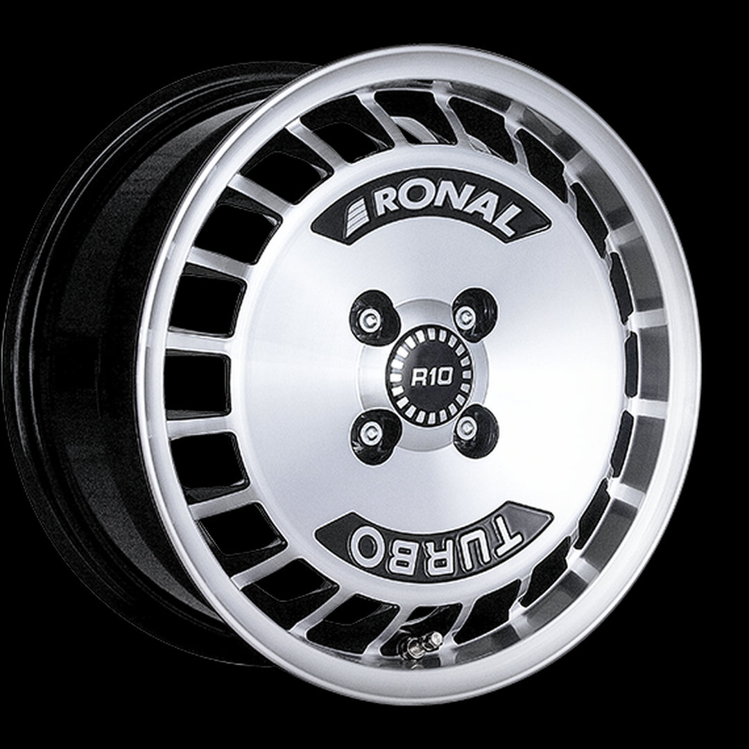 LLANTA RONAL R10 TURBO 7.0X15 ET37 4x100 68 NEGRO
